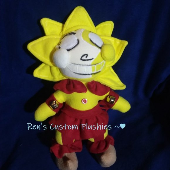 Handmade Anime Manga Videogame Fnaf Sun Plushie Plush ! - Picture 3 of 5
